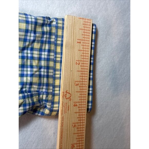 L.L. Bean Mens Slightly Fitted Button-Up Checkered Shirt Size L-Reg - Picture 9 of 12